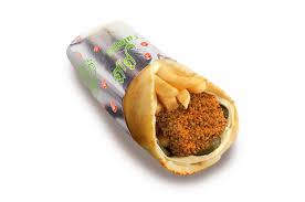 Al Baik Falafel Sandwich