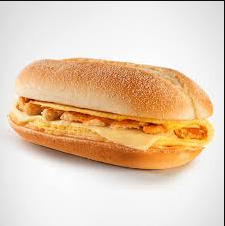 Albaik Egg Cheese Sandwich