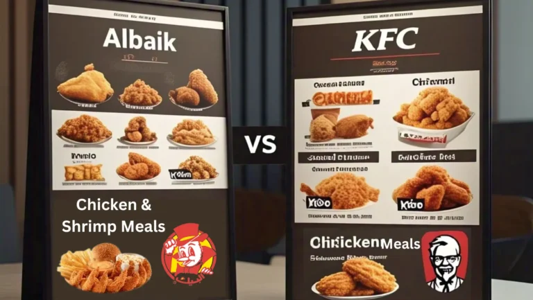 albaik menu and kfc menu