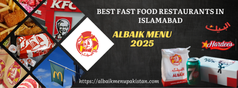 Top Fast Food Restaurants in Islamabad