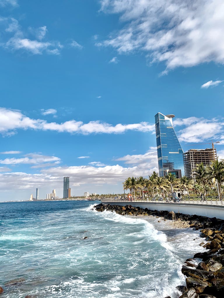 Jeddah's coastline