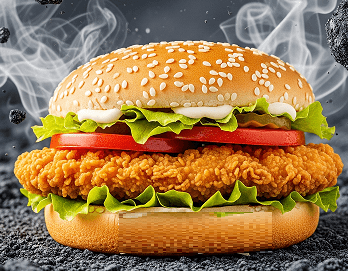Albaik zinger burger