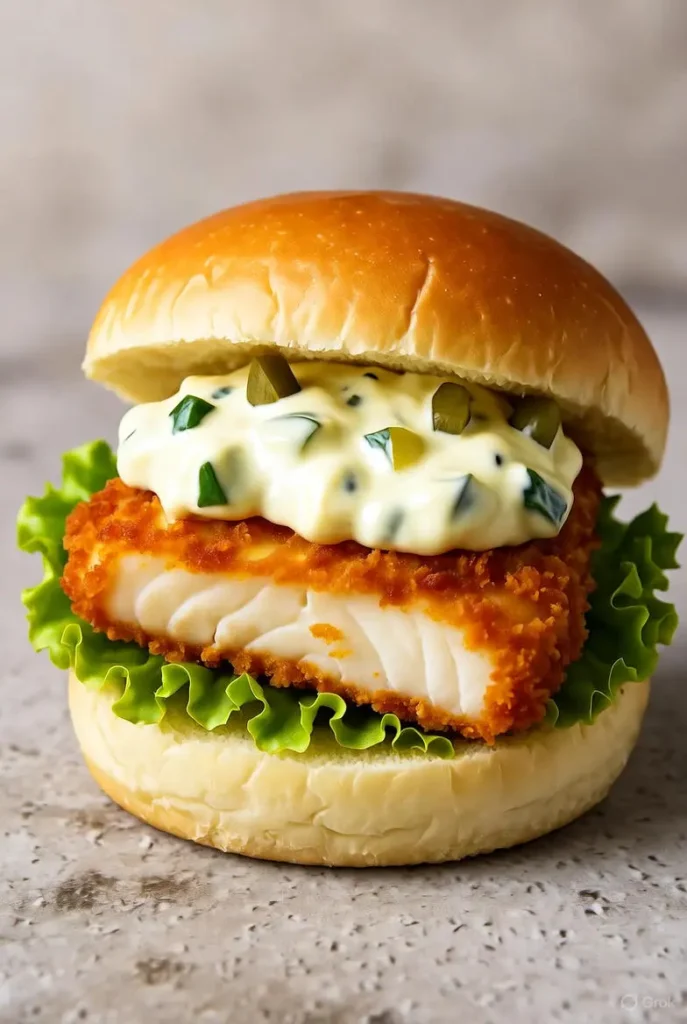 Al Baik Fish Fillet Sandwich