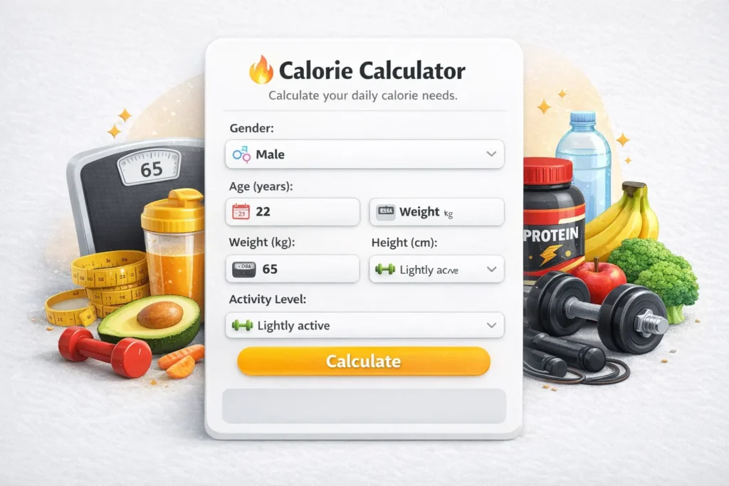 Calorie Calculator To Lose Weight